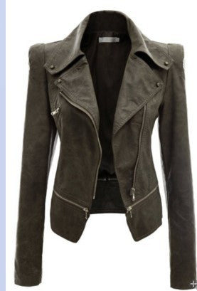Female Leather Jacket