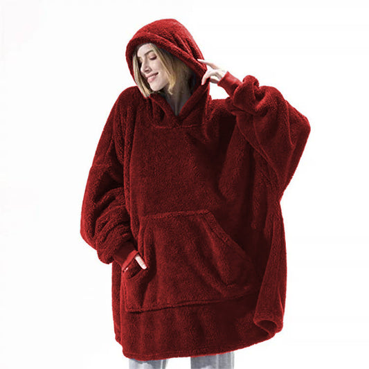 Fuzzy Warm Soft Hoodie, Fluffy comfy Hooded For Fall and Winter, Casual Women's Clothes Solid for daily wear.