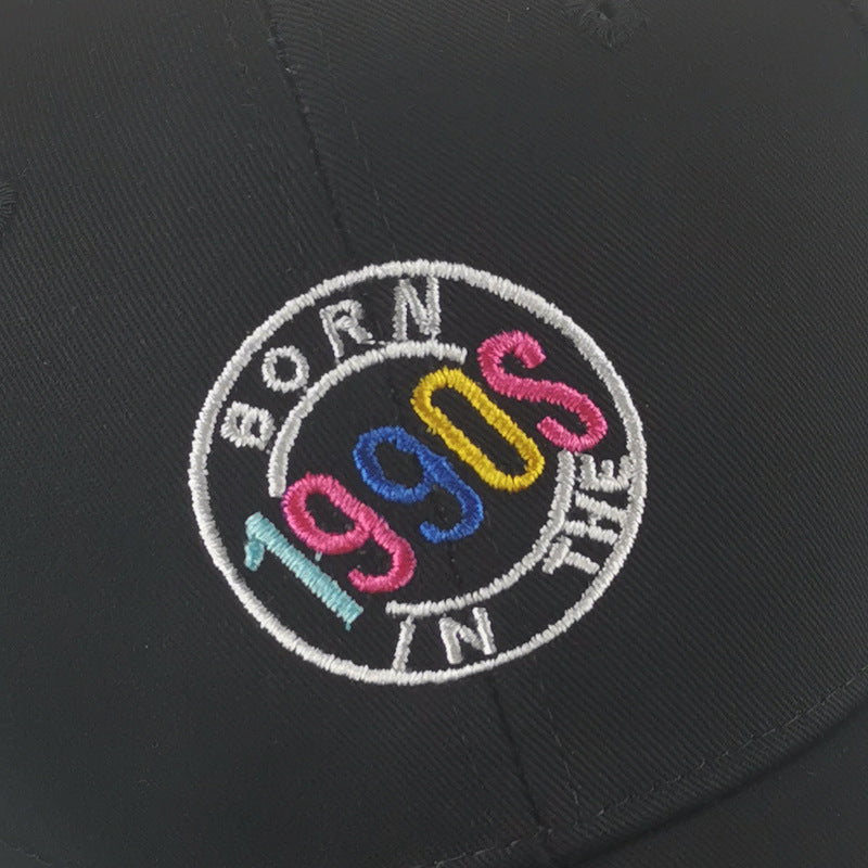 Born IN The 1990S Embroidery Baseball Cap