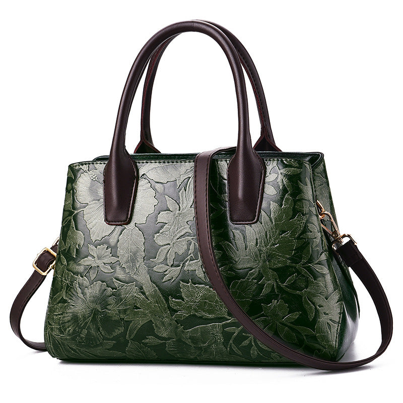 Fashion Embossed Female Handbag