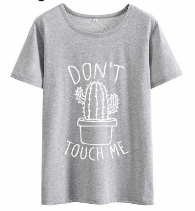 Women's Cactus T-Shirt (DON'T TOUH ME)