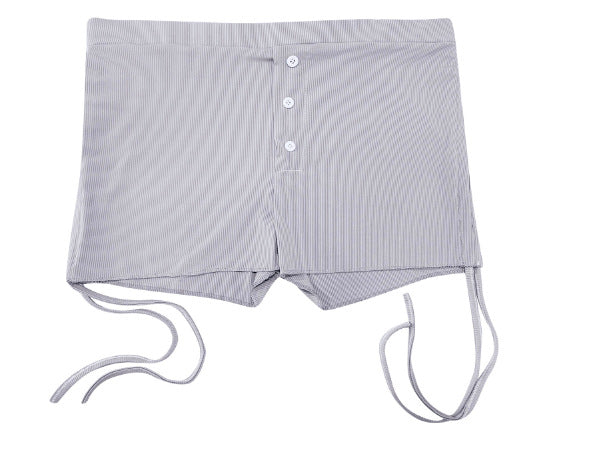 High-Waisted Fitness Shorts with Scrunch Butt and Drawstring