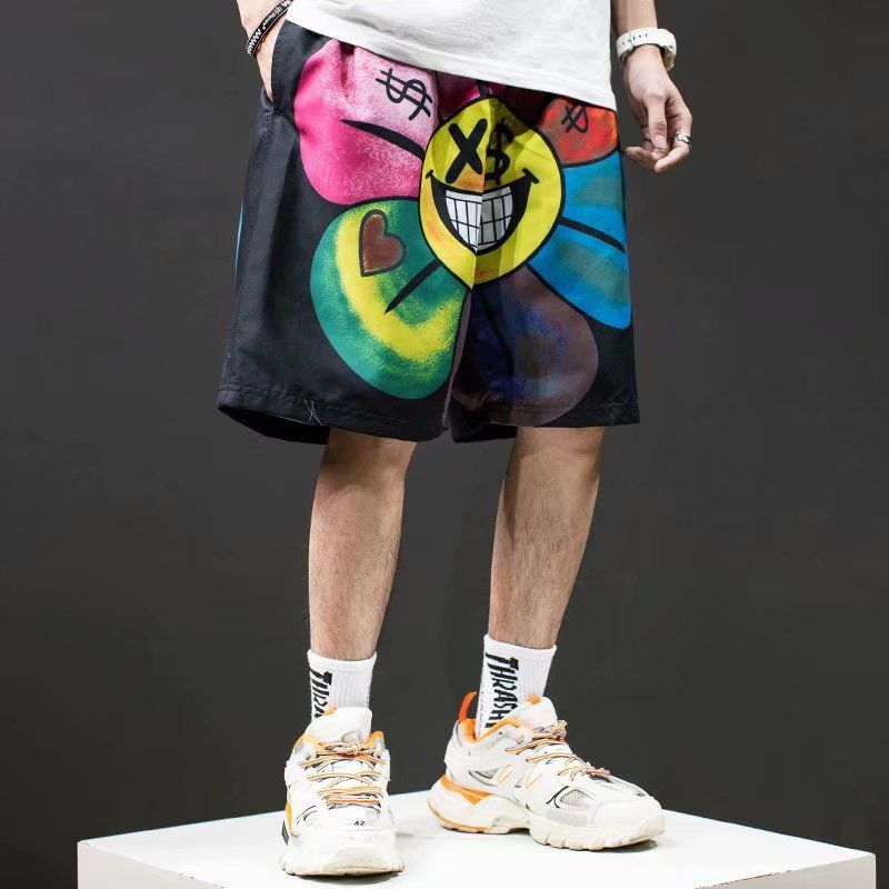 Men's Y2K Hip Hop Streetwear Shorts