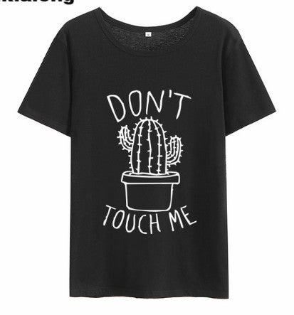 Women's Cactus T-Shirt (DON'T TOUH ME)