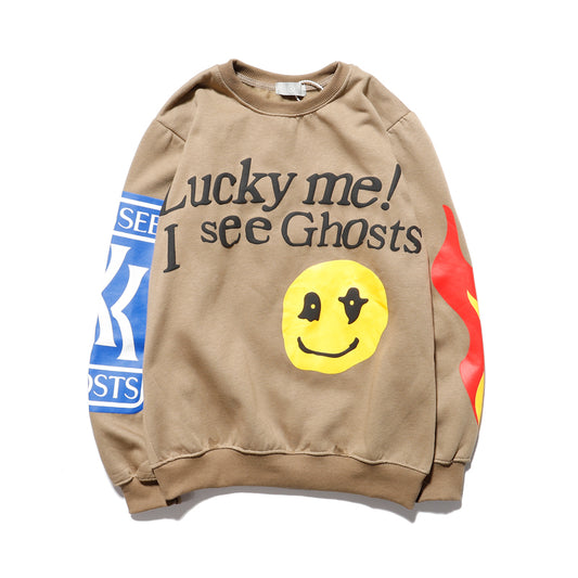 Kanye West Crewneck Lucky Me I See Ghost Sweatshirt