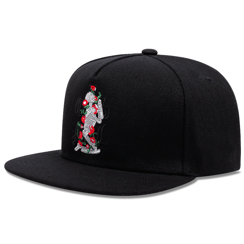 Mens streetwear Y2k Roses Hat