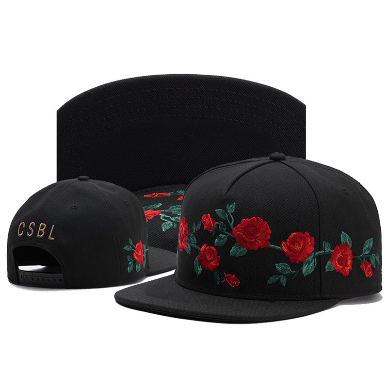 Mens streetwear Y2k Roses Hat
