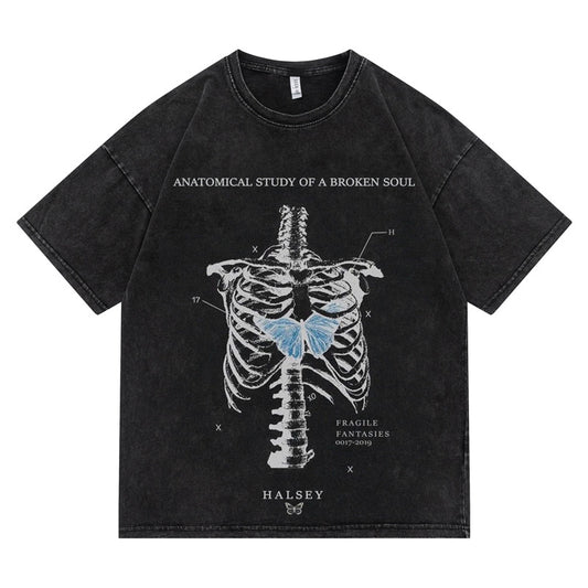Halsey Anatomical Study Of A Broken Soul T-Shirt